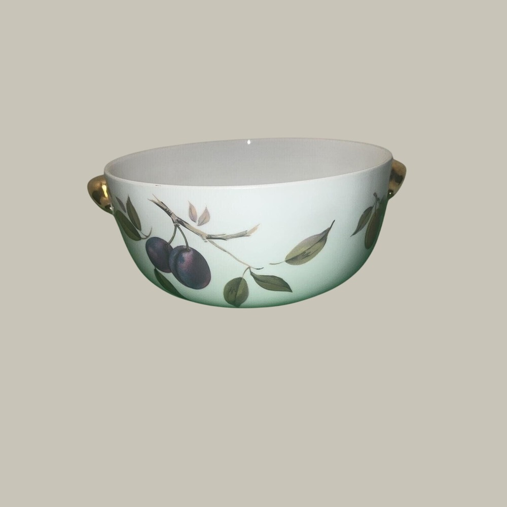 ROYAL‎ WORCESTER EVESHAM GOLD ROUND CASSEROLE DISH (No Lid)- SHAPE 23 SIZE 7 1/2